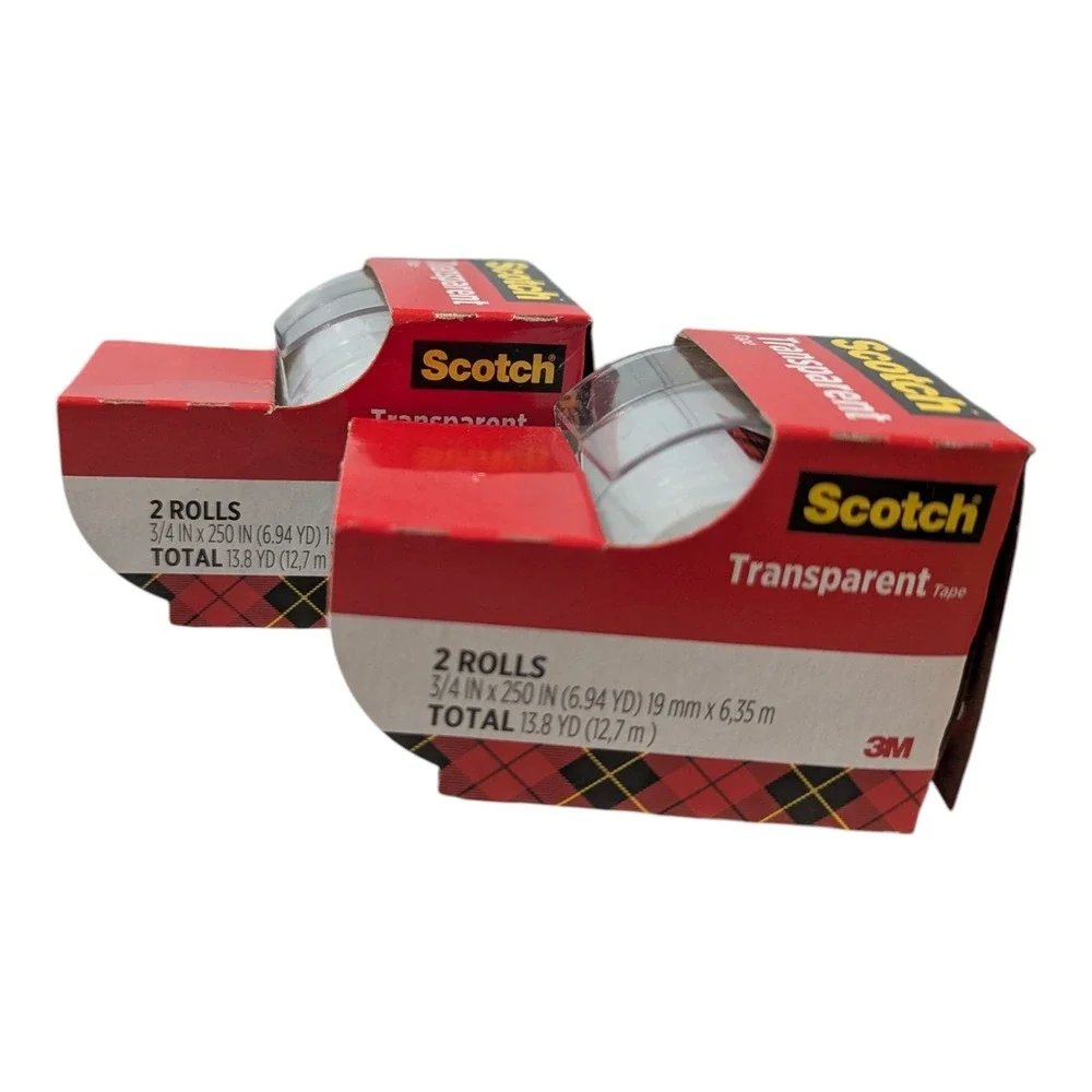 Two 2‎ Packs Scotch 3/4